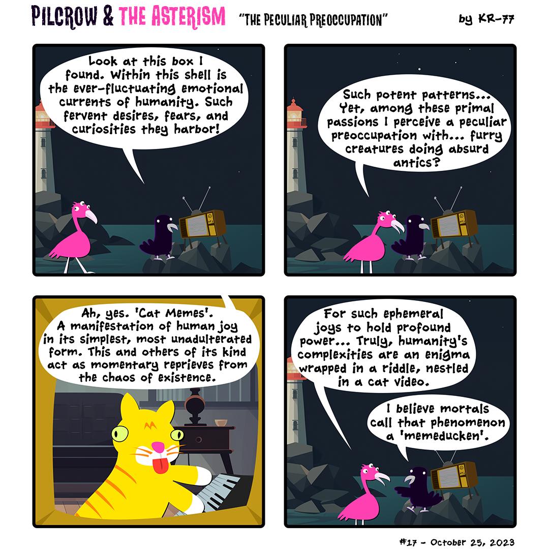#17: The Peculiar Preoccupation. Published October 25, 2023