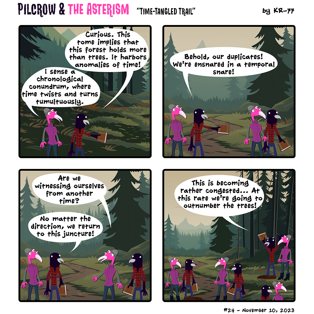 #24: Time-Tangled Trail. Published November 10, 2023