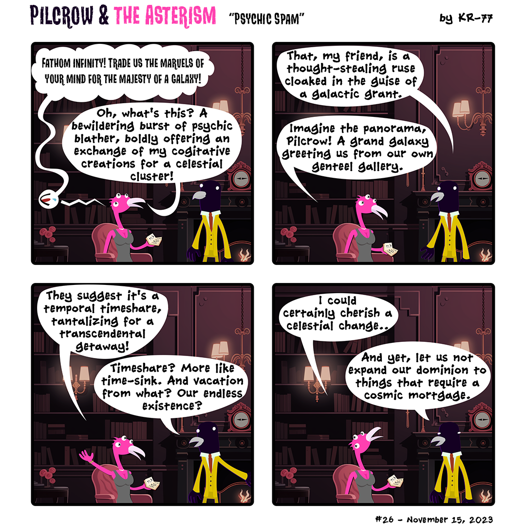 #26: Psychic Spam. Published November 15, 2023