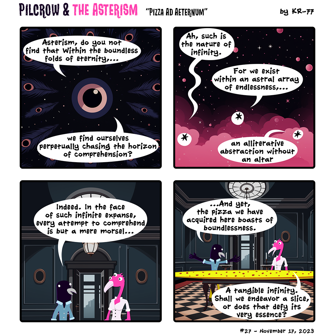 #27: Pizza Ad Aeternum. Published November 17, 2023