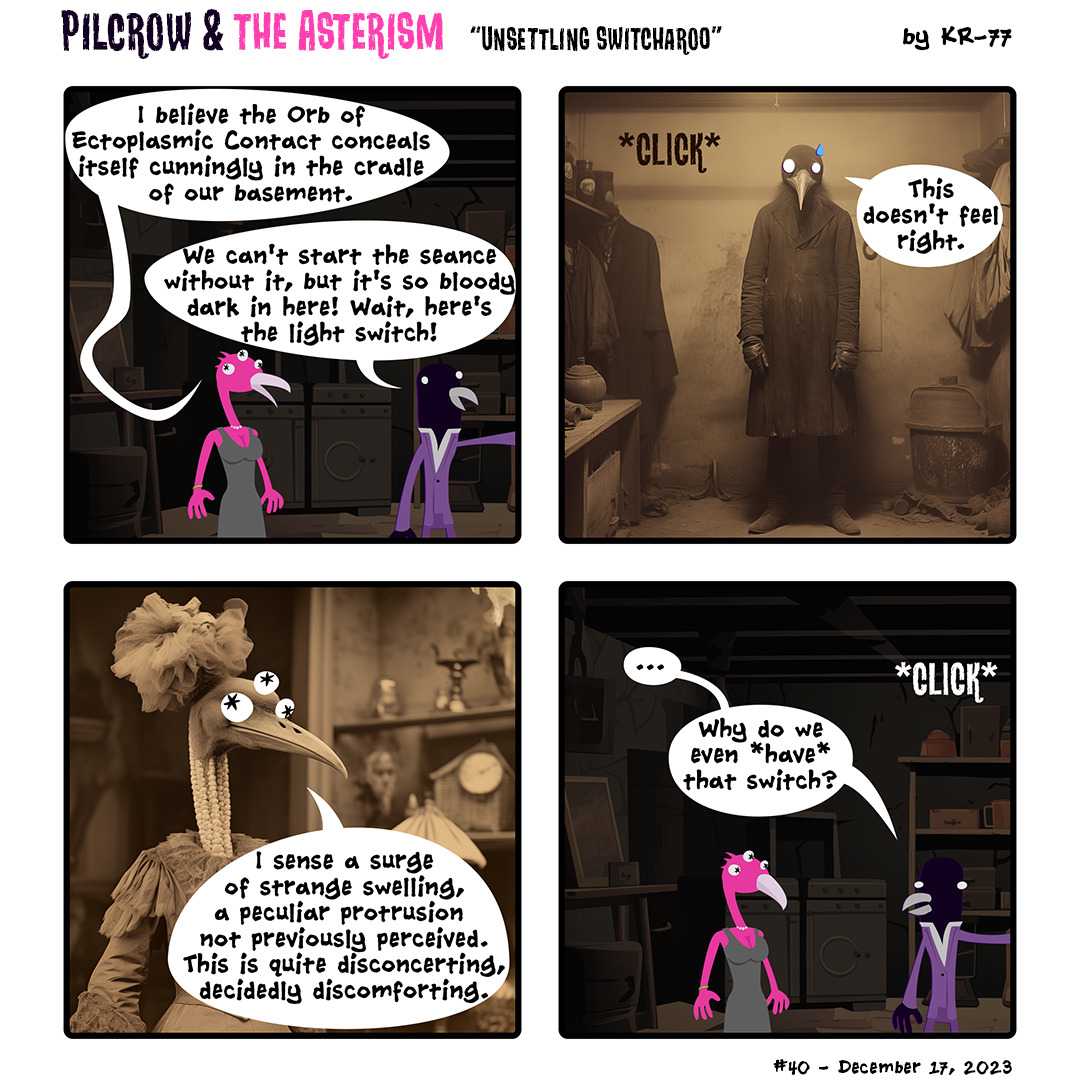 #40: Unsettling Switcharoo. Published December 18, 2023