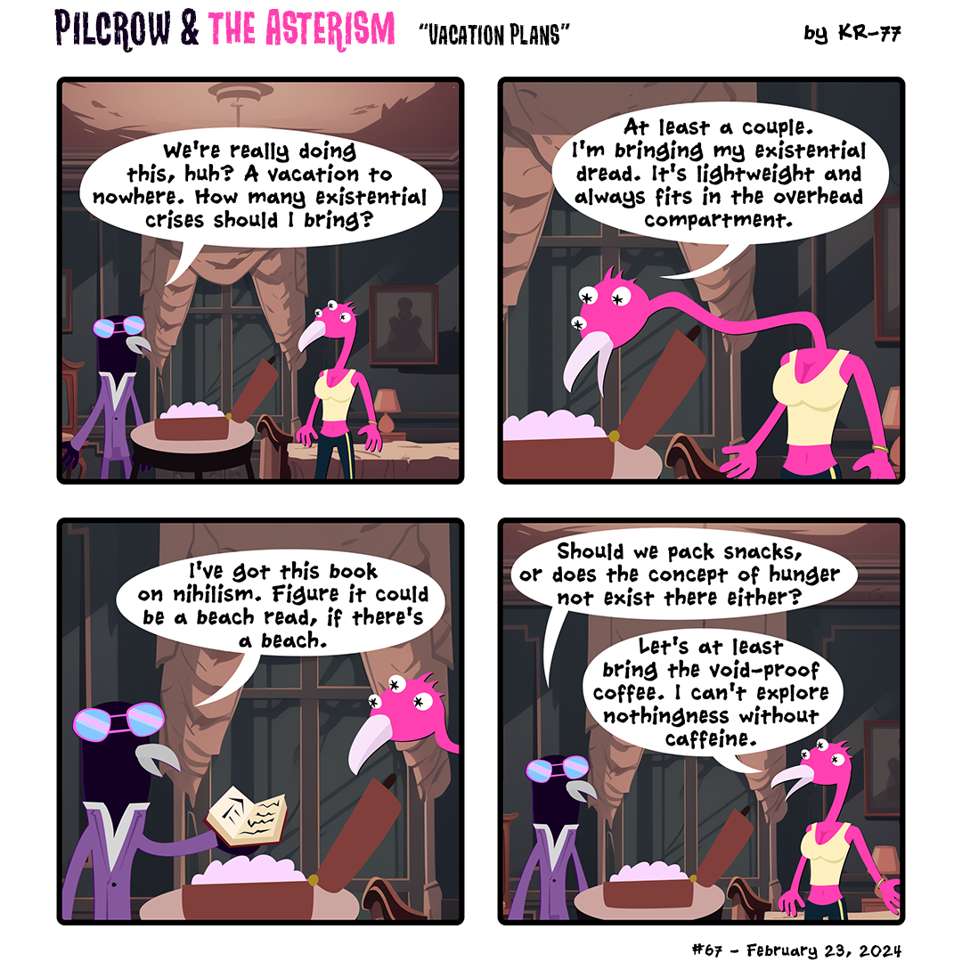 #67: Vacation Plans. Published February 23, 2024