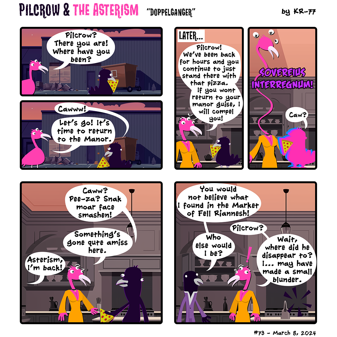 #73: Doppelganger. Published March 8, 2024