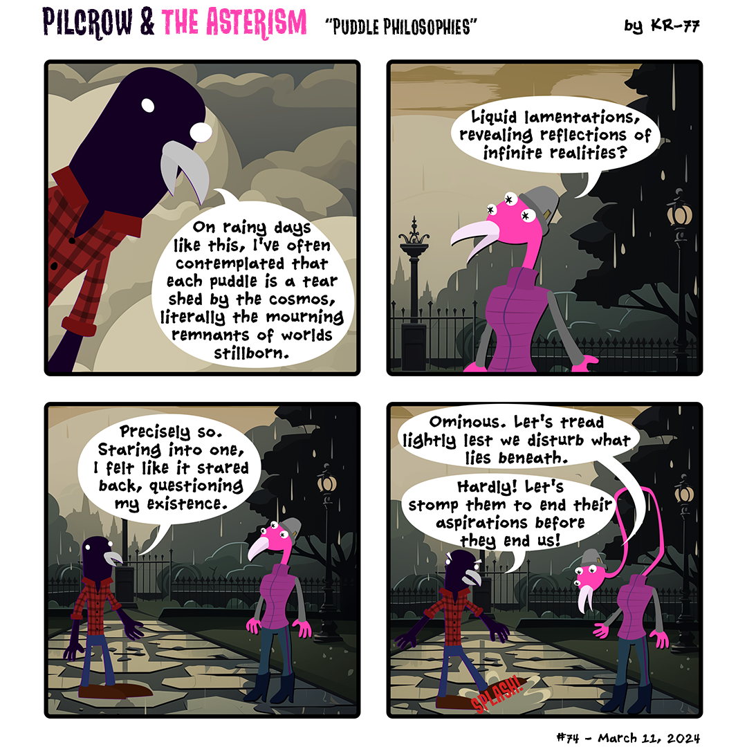 #74: Puddle Philosophies. Published March 11, 2024