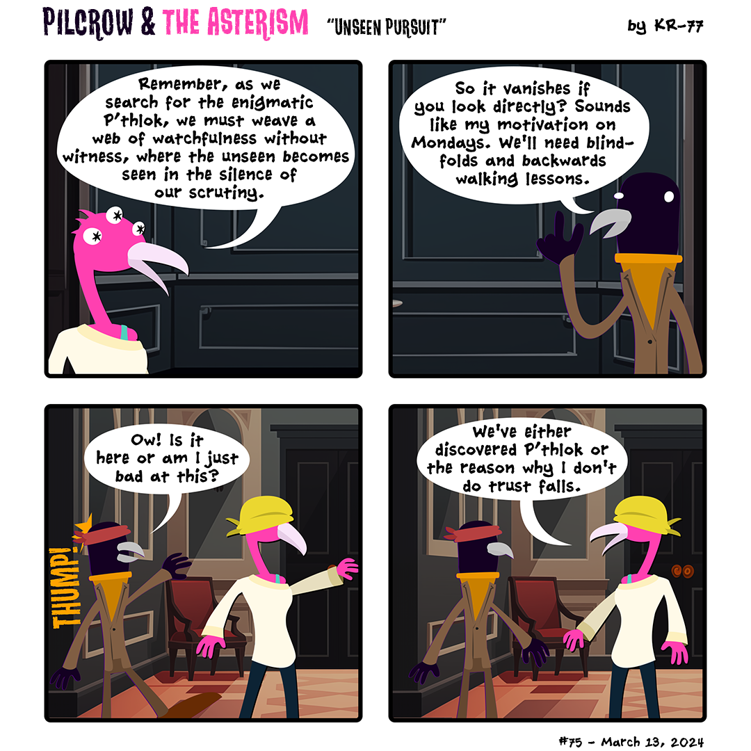 #75: Unseen Pursuit. Published March 13, 2024