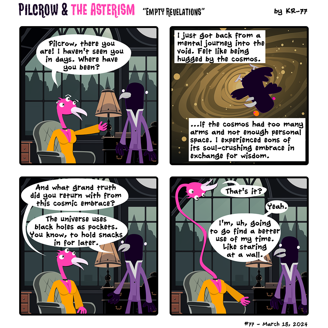 #77: Empty Revelations. Published March 18, 2024