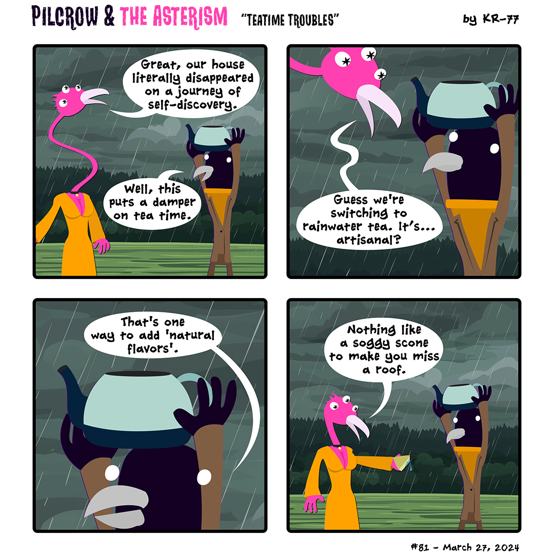 #81: Teatime Troubles. Published March 27, 2024