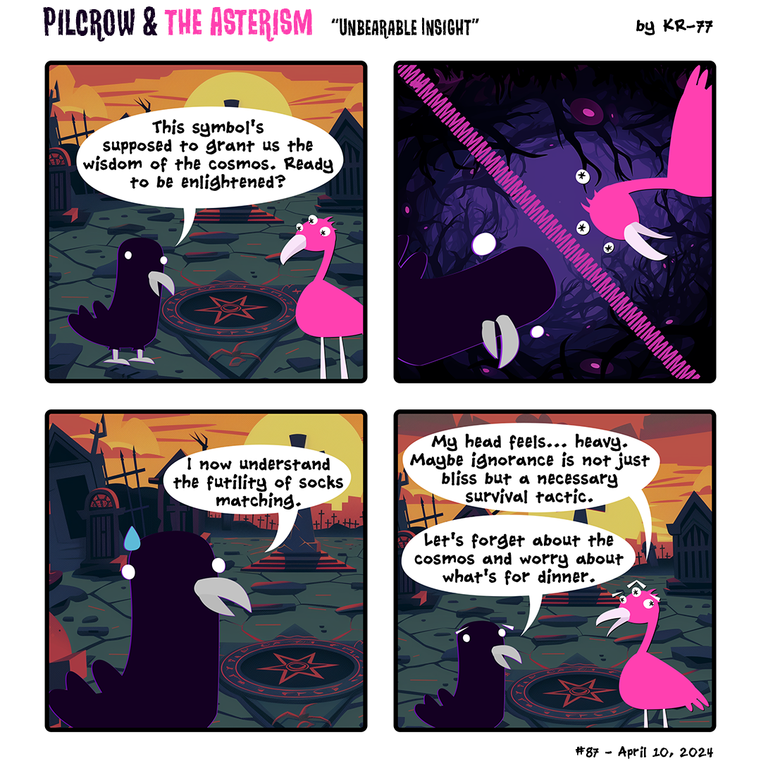 #87: Unbearable Insight. Published April 10, 2024