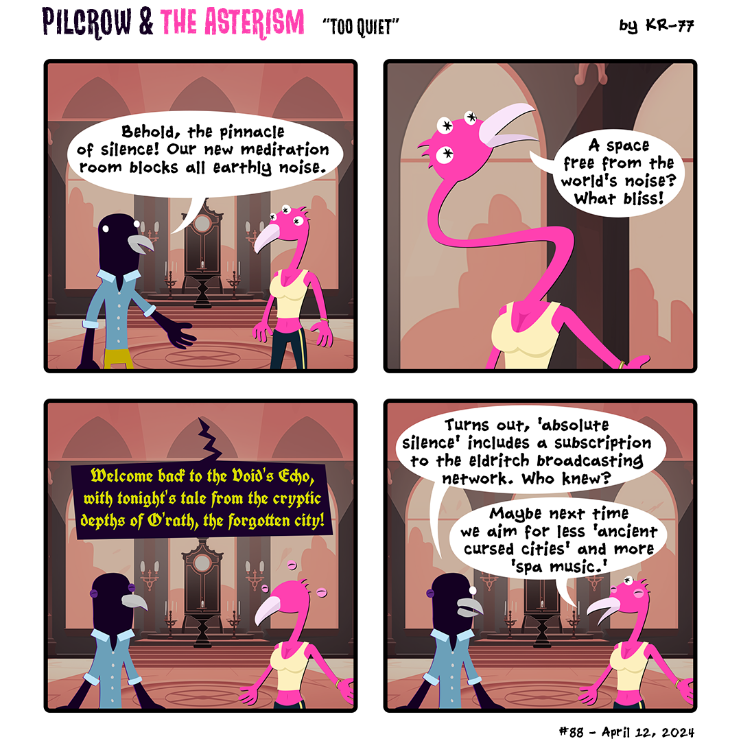 #88: Too Quiet. Published April 12, 2024