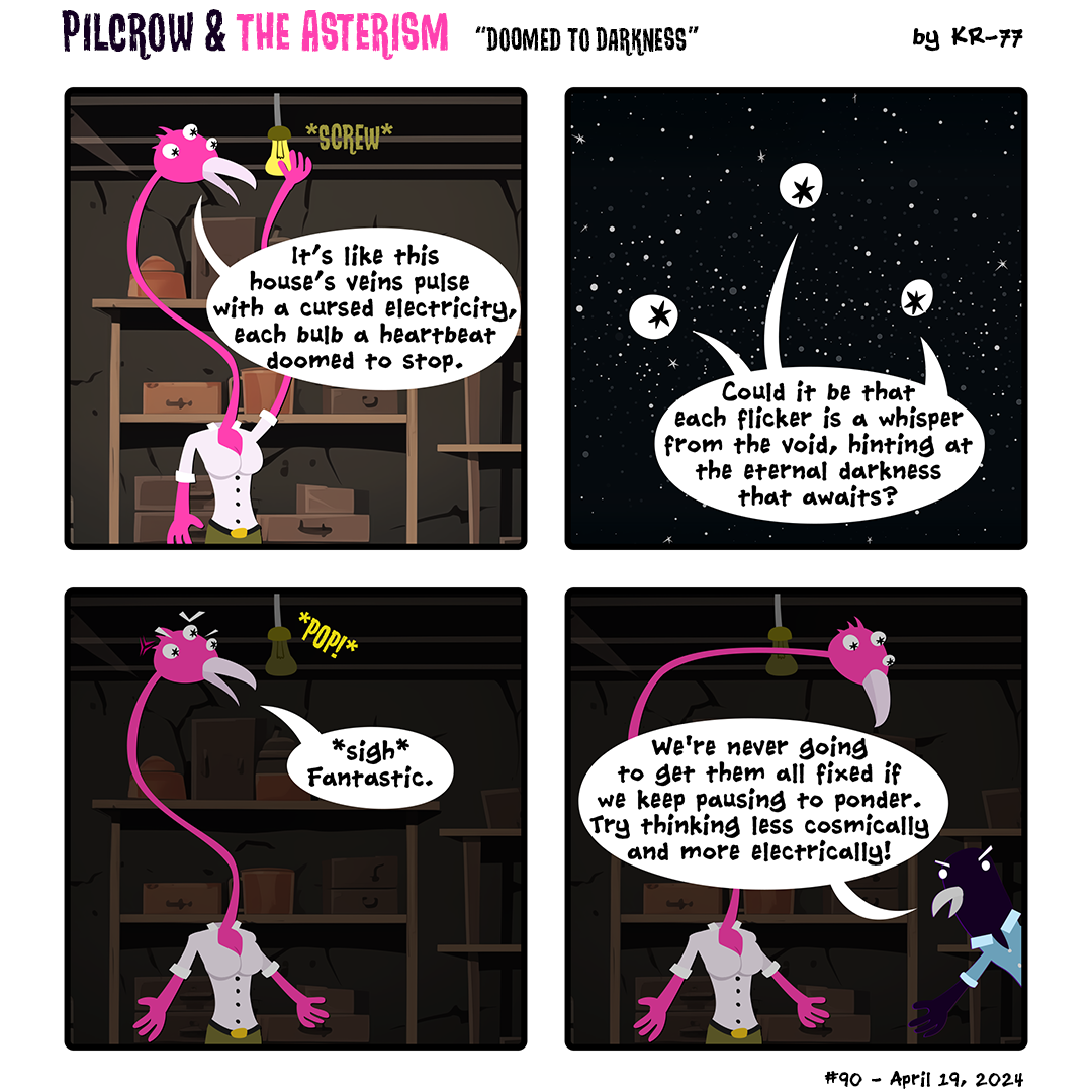 #90: Doomed to Darkness. Published April 19, 2024