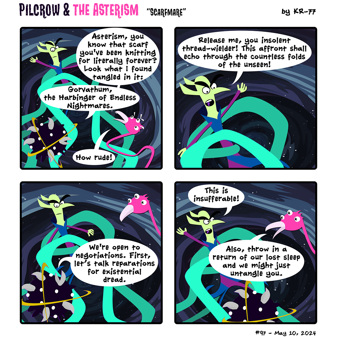 #97: Scarfmare. Published May 10, 2024